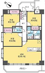 間取図画像 3LDK