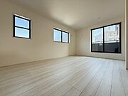 15.75帖の広々したLDKは、家族みんなでゆったり過ごせる空間。