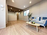 居心地の良いLDKは、家族が自然と集まる空間に。