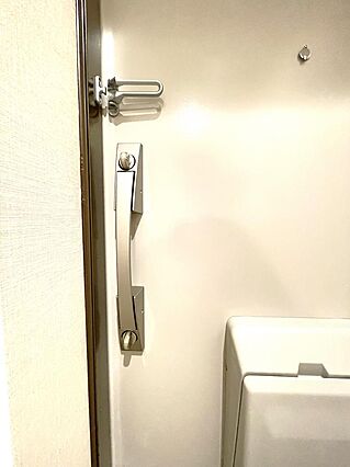 ダブルロックで...