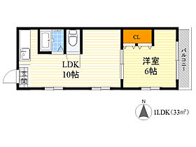 ハイツ濱2号館 103 ｜ 大阪府大阪市都島区都島本通５丁目10番9号（賃貸マンション1LDK・1階・33.00㎡） その2