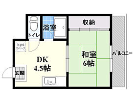 ハイツ寿  ｜ 大阪府大阪市旭区清水５丁目3番22号（賃貸マンション1DK・2階・22.88㎡） その2