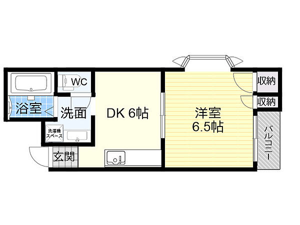 フローラ鶴見 ｜大阪府大阪市鶴見区安田３丁目(賃貸マンション1DK・3階・31.00㎡)の写真 その2