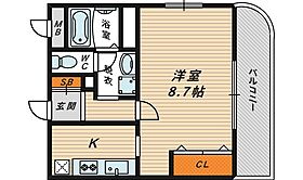 プラティークベリエ  ｜ 大阪府大阪市鶴見区放出東３丁目21番35号（賃貸マンション1K・2階・31.13㎡） その2