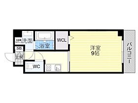 プロスペリタ野江  ｜ 大阪府大阪市城東区野江３丁目（賃貸マンション1K・8階・30.08㎡） その2