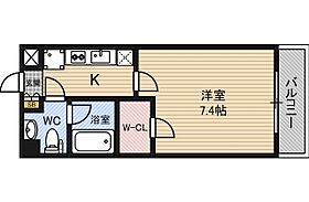 T’s　SQUARE城東野江 302 ｜ 大阪府大阪市城東区野江２丁目21番4号（賃貸マンション1K・3階・24.82㎡） その2