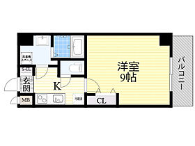 ブリランテ都島 403 ｜ 大阪府大阪市都島区都島中通２丁目10番25号（賃貸マンション1K・4階・27.00㎡） その2