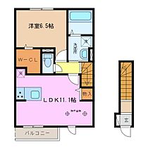 ＰＲＯＵＤ桔梗が丘　B棟 202 ｜ 三重県名張市桔梗が丘２番町（賃貸アパート1LDK・2階・49.63㎡） その2