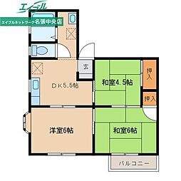 コーポミカサ A棟 2階/-