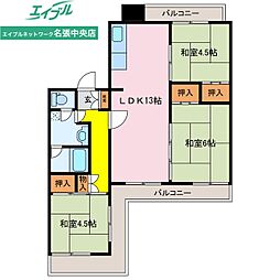 グランドヒルズ桔梗が丘11号棟 3階/-
