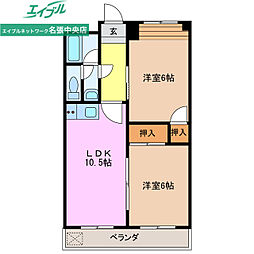 名張駅前マンション 5階/-