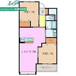 COURT M’S 2階/-