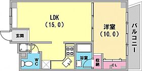 メイピース芦屋 601 ｜ 兵庫県芦屋市茶屋之町（賃貸マンション1LDK・6階・56.64㎡） その2