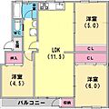神陵台西住宅62号棟5階450万円