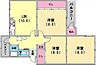 間取り：広々3LDK。