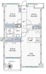 間取図画像 3LDK