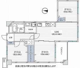 間取図画像 3LDK