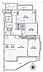 間取り：専有面積：７５．１８ｍ２　バルコニー面積：１２．６８ｍ２　南向き３方角住戸　２面バルコニー　専用ポーチ　新規リノベ―ション済み