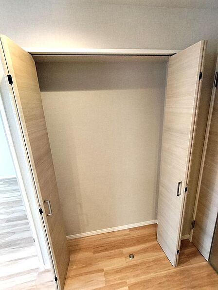 しっかりと収納も完備されています。