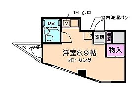 佐藤ビル  ｜ 大阪府箕面市坊島1丁目（賃貸マンション1R・4階・22.00㎡） その2