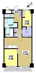 間取図画像 2SLDK