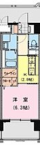 California APT 607 ｜ 宮崎県宮崎市広島2丁目2-3（賃貸マンション1K・6階・27.07㎡） その2