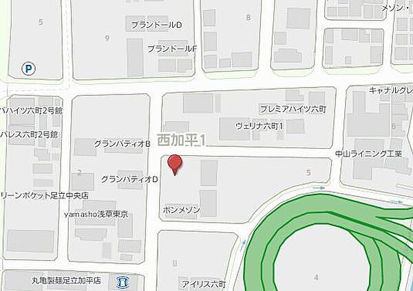 グラナーデ西加平 205｜東京都足立区西加平1丁目(賃貸アパート1LDK・2階・41.48㎡)の写真 その17