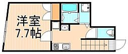 RMO 1Kの間取図画像