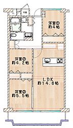 間取図画像 3LDK