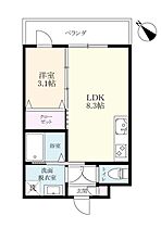 御船山ハイツ 204 ｜ 佐賀県武雄市武雄町大字武雄（賃貸マンション1LDK・1階・28.43㎡） その2