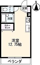 オレンジコーポII 202 ｜ 佐賀県唐津市呼子町殿ノ浦（賃貸マンション1R・2階・27.02㎡） その2