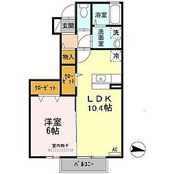 セジュール・WS 1LDKの間取図画像