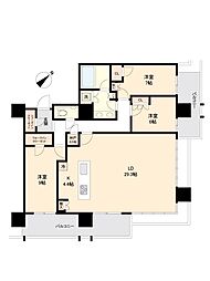 間取図画像 3LDK