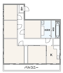 鈴音ビル南大塚台マンション 5Kの間取図画像