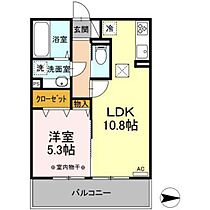 Ｄ－ＲＯＯＭ紅雲町Ｃ 103 ｜ 群馬県前橋市紅雲町2丁目（賃貸アパート1LDK・1階・40.07㎡） その2