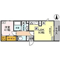 Ｄ－ＲＯＯＭ南町3丁目 103 ｜ 群馬県前橋市南町3丁目（賃貸アパート1LDK・1階・35.44㎡） その2