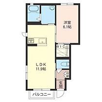 スクイムタウンＣ 102 ｜ 群馬県前橋市下大島町（賃貸アパート1LDK・1階・42.41㎡） その2