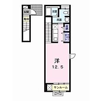 ラハイナII 201 ｜ 群馬県前橋市西片貝町1丁目（賃貸アパート1R・2階・35.96㎡） その2