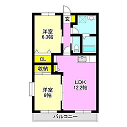 井野マンション 2階/201