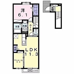 アーバンシティ II 2階