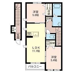 エトワル　Ａ・Ｂ 2階