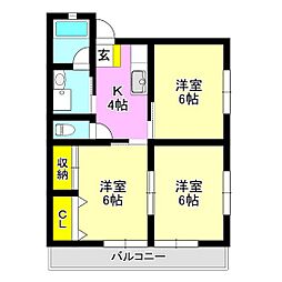 ベルフラワー(青柳) 1階