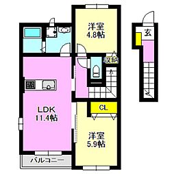 ブランカ ビィータ 2階