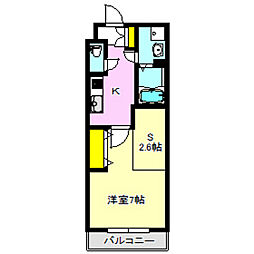 カーサアネーロ 3階