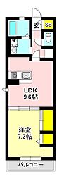 Feriieste(フェリエステ) 1LDKの間取図画像
