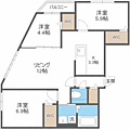 ビッグレジデンス旭ヶ丘3階12.6万円