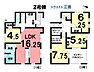 間取り：●江南駅　徒歩14分●古知野東小学校　徒歩7分●古知野中学校　徒歩9分●駐車2台可能（車種による）