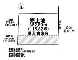 売土地 既存宅地新宅地