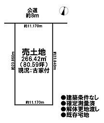 売土地　既存宅地