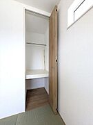 【同社施工例】和室には　あると便利な押入収納です